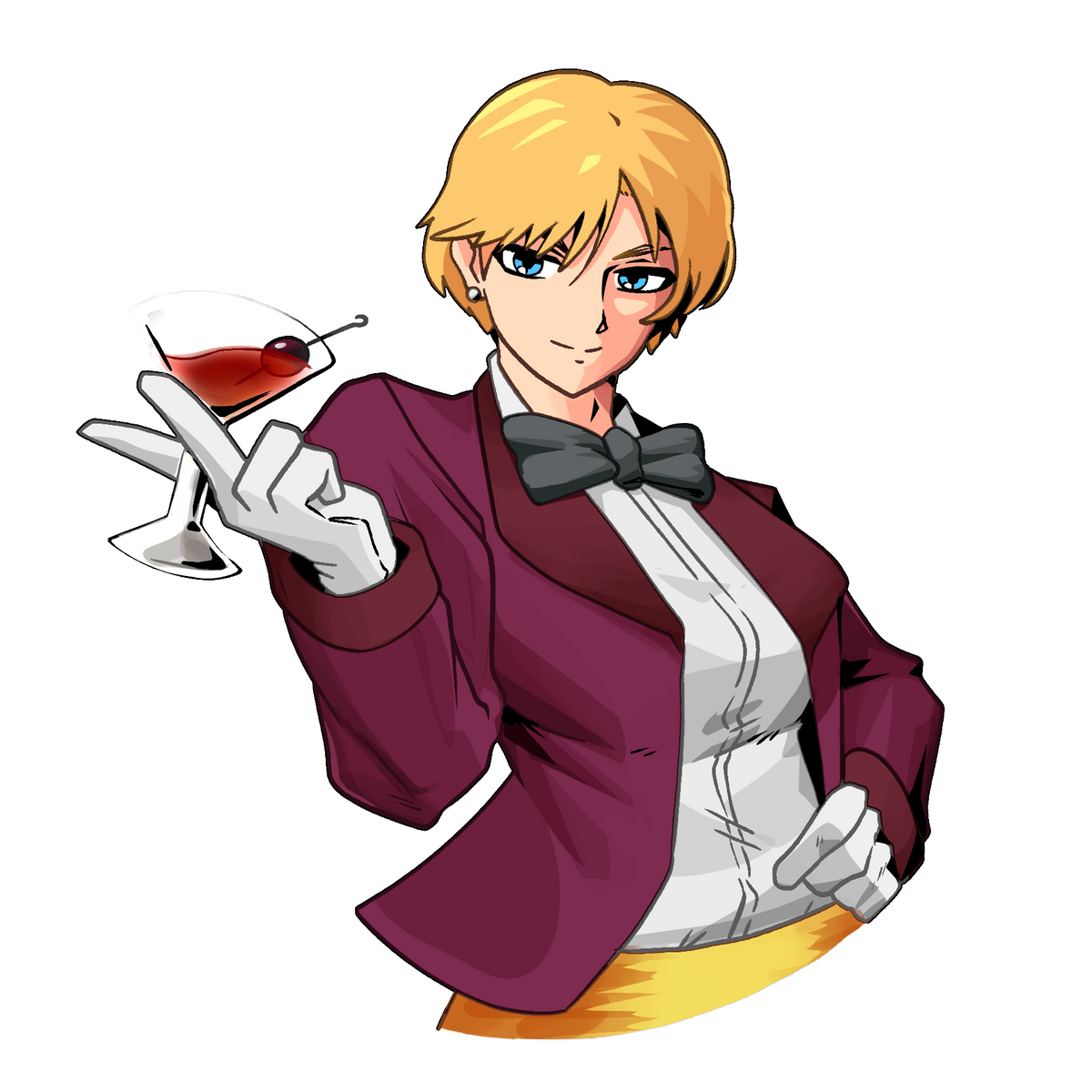 King KOF Bartender - Sticker
