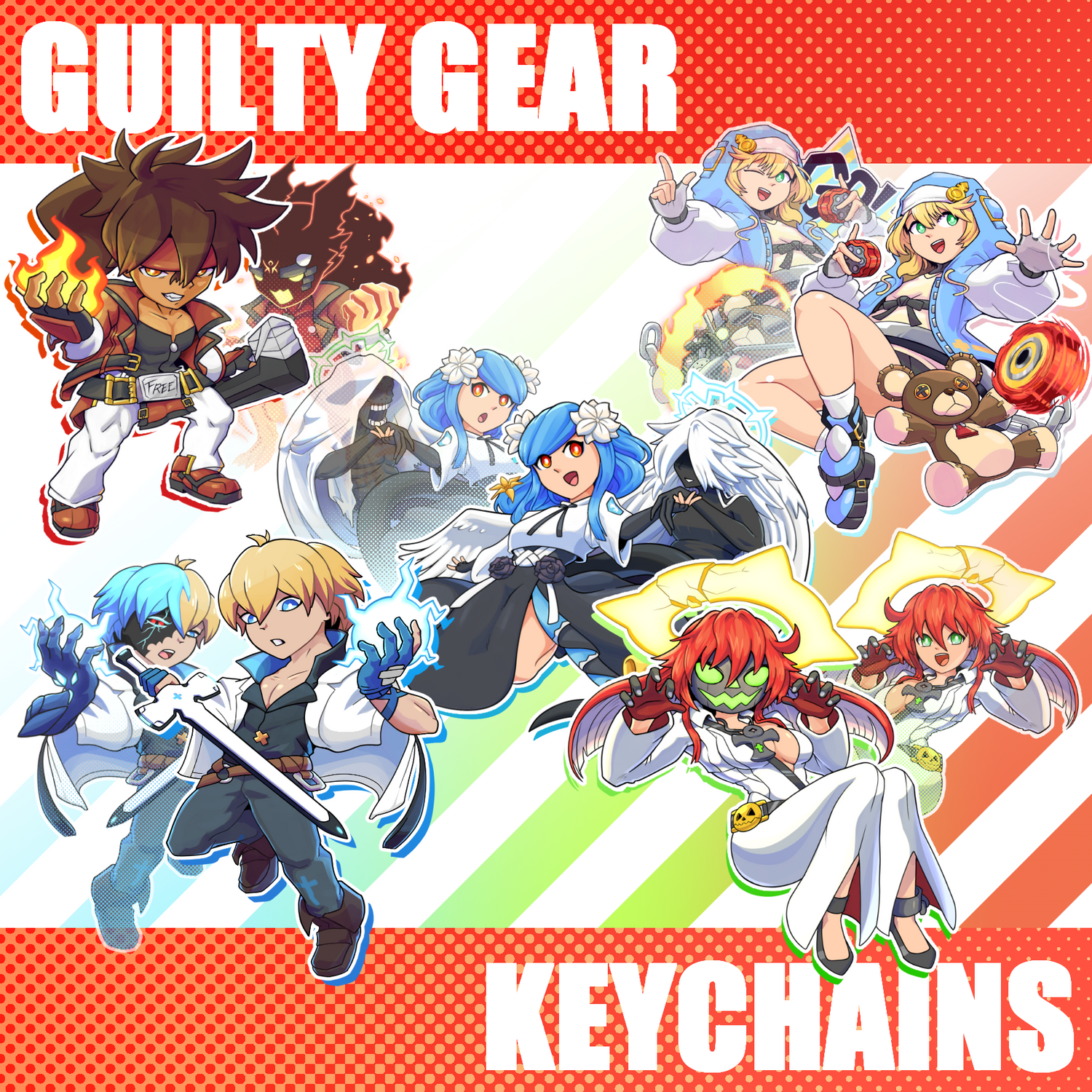 GGST Keychains