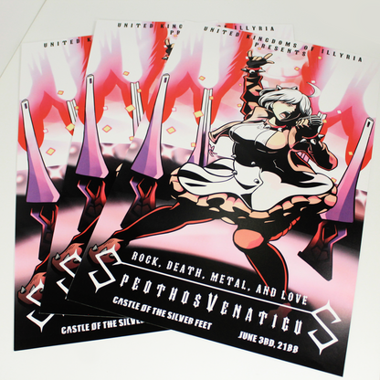 Elphelt Gig Poster - Print